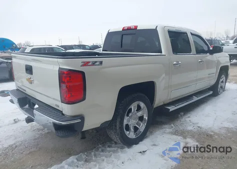 2014 Chevrolet Silverado 1500 2Lz из США, поврежденный, VIN 3GCUKSEC1EG128826